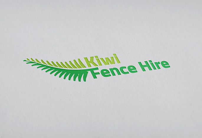 Kiwi Fence Hire Logo Design