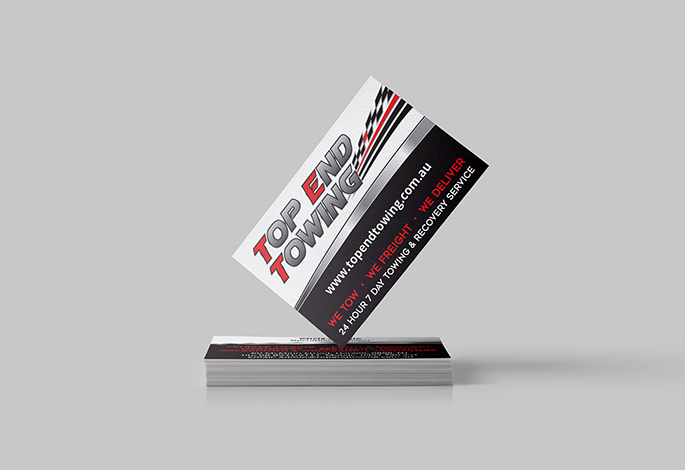 Top End Towing Business Card